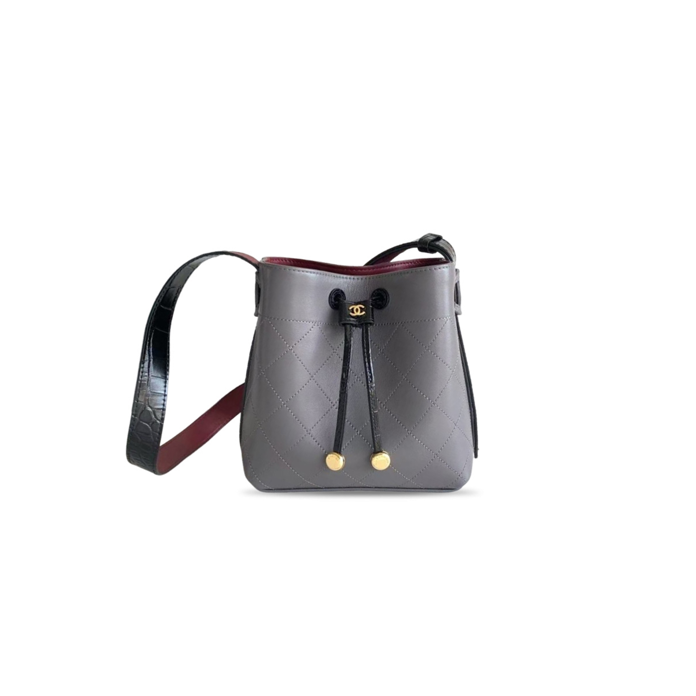 CHANEL MINI BUCKET BAG AS6537 (18*16*10cm)